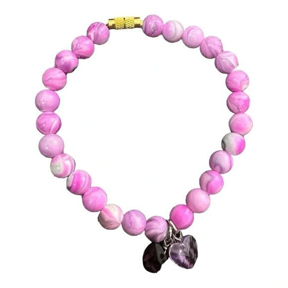 Pink hearts bracelets - Picture 2 of 6